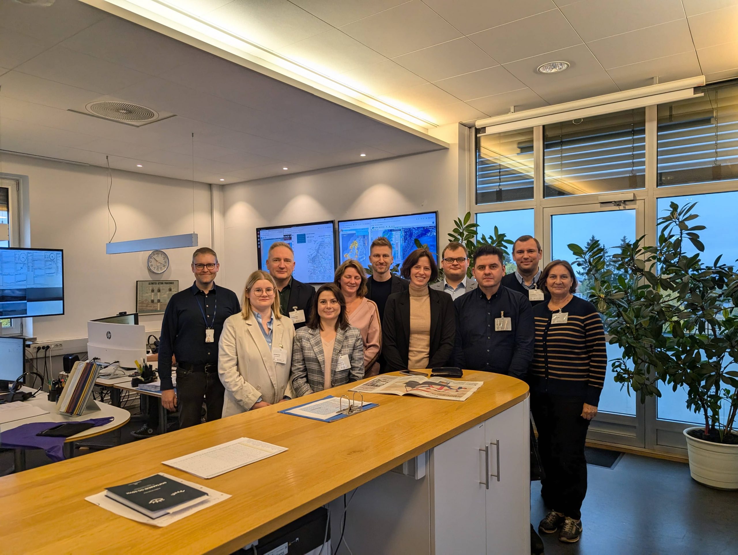 14 October 2024 | Lithuanian Hydrometeorological Service delegation visits Norwegian Meteorological Institute