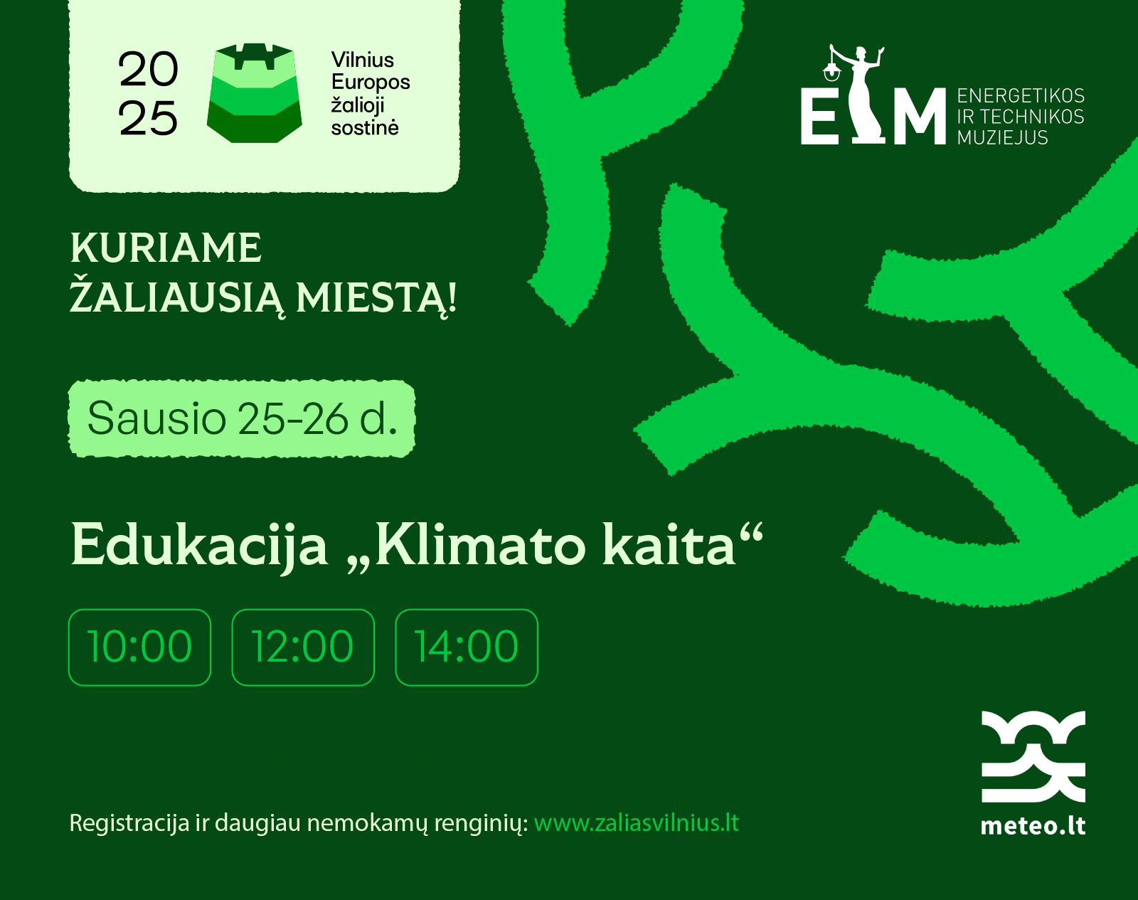 2025-01-16 | Bendradarbiaujant su Energetikos ir technikos muziejumi sausio 25–26 d. vyks edukacija „Klimato kaita“