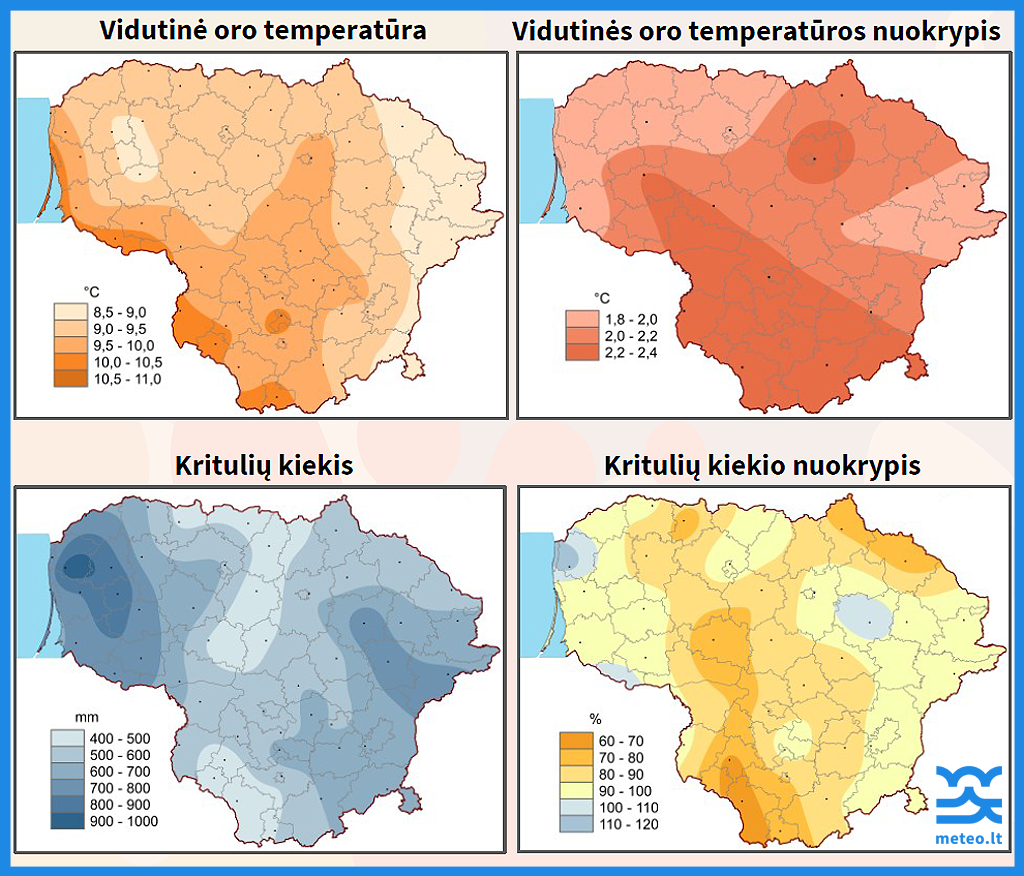 2025-01-07 | Klimatas, vanduo ir stichiniai reiškiniai Lietuvoje 2024 metais